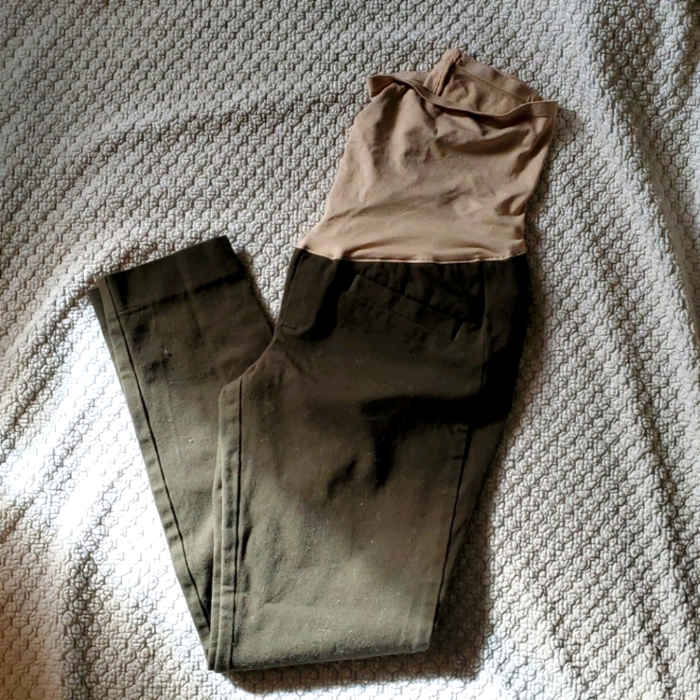 GAP maternity skinny ankle work pants
